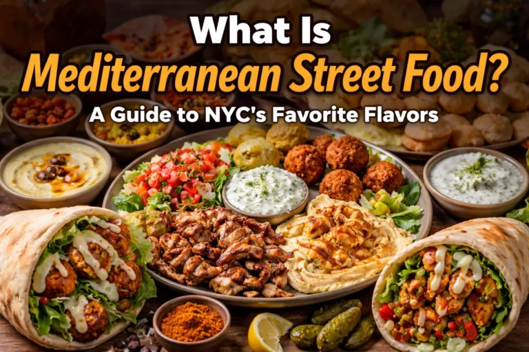 what is mediterranean street food image
